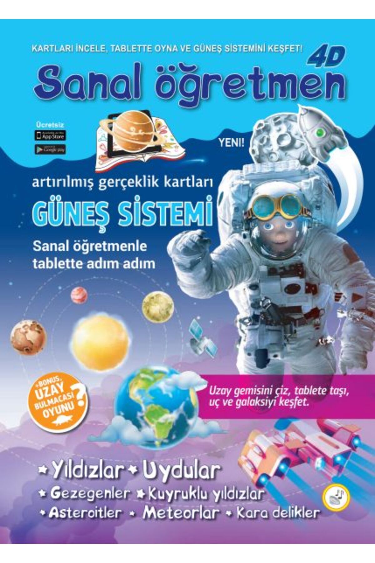 Türk Dil Kurumu Yayınları Danik Sanal Öğretmen Güneş Sistemi