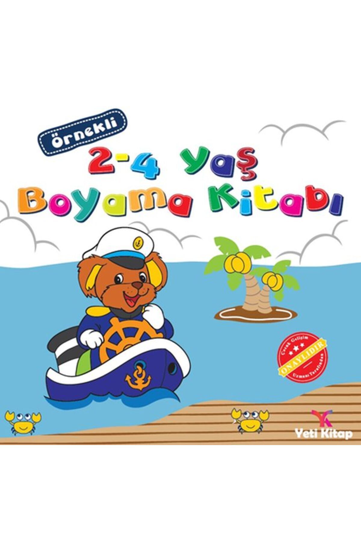 yeti kitap Boyama Kitabı (2-4 Yaş)