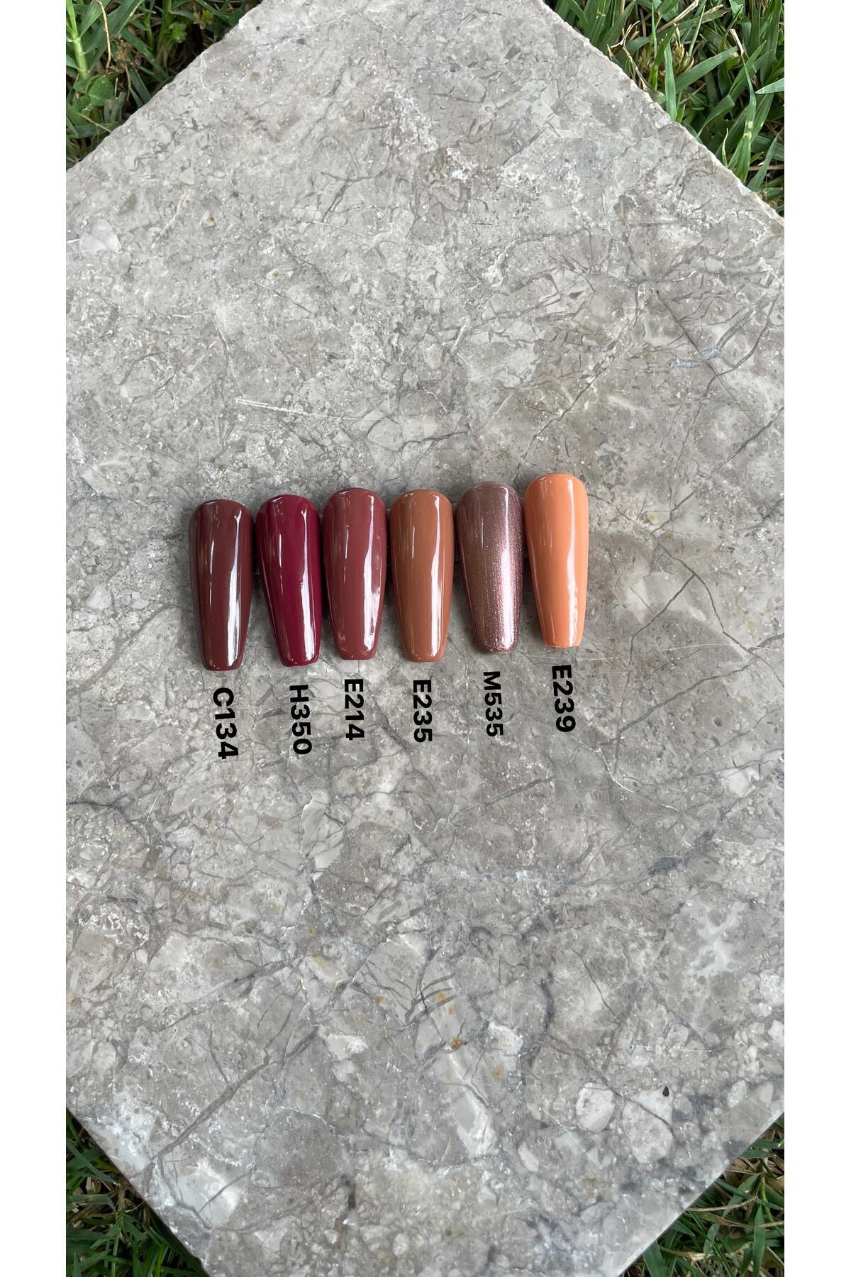 C134 - Kahverengi (5 ml) — رنگارنگ 5mlbordokalicioje — تصویر 5 از 5