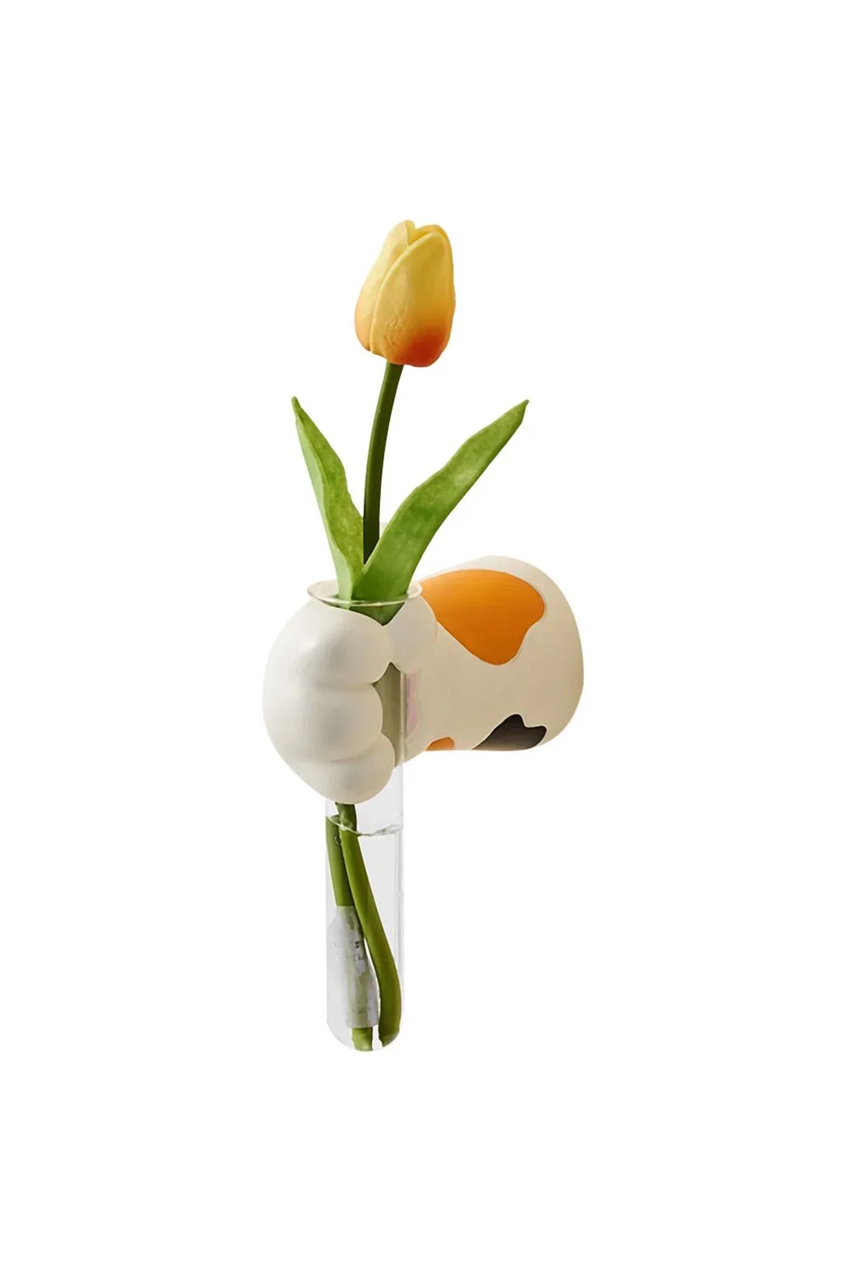 Choice-Home Decoration Creative Cat Claw Wall Vase for Dried Flower Modern Style Interior Hanging Orname... 8
