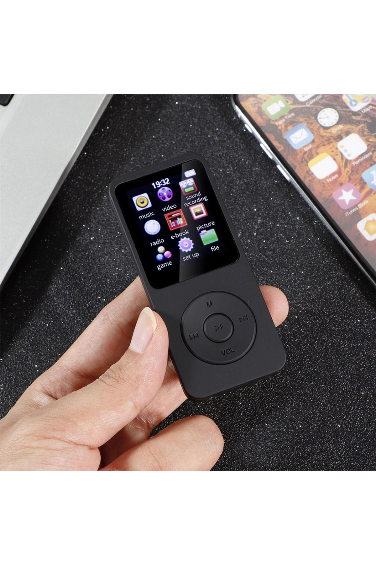 ALLOYSEED-Bluetooth MP3 Player Type-C Charging Record Digital Display Screen Media HiFi Lossless Portable P... 4