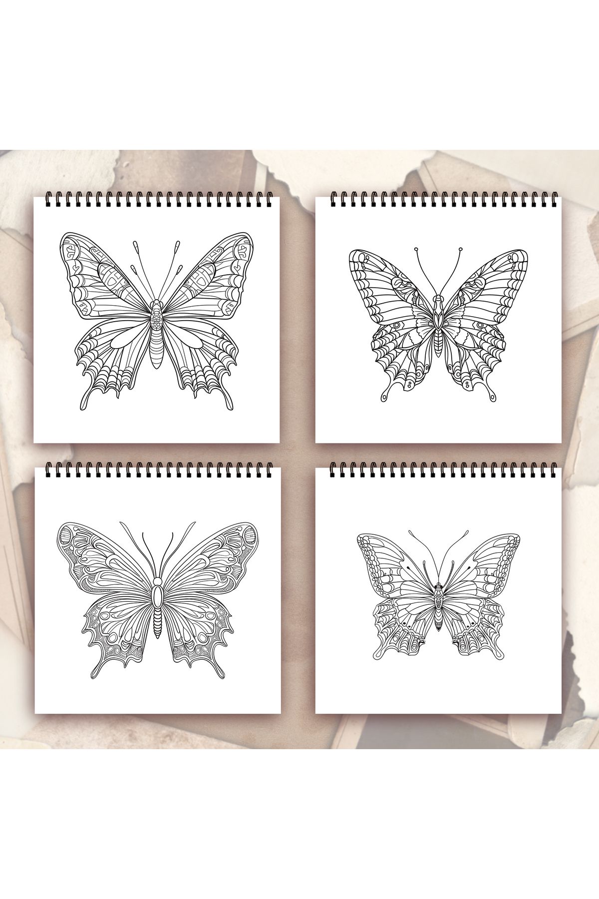 Choice-دفتر رسم للكبار مكون من 30 ورقة، مقاس 8.3 × 8.3 بوصة، ورق سميك 100 جرام للمتر المربع للتهدئة والقلق والمزيد، لكل فرد. 5