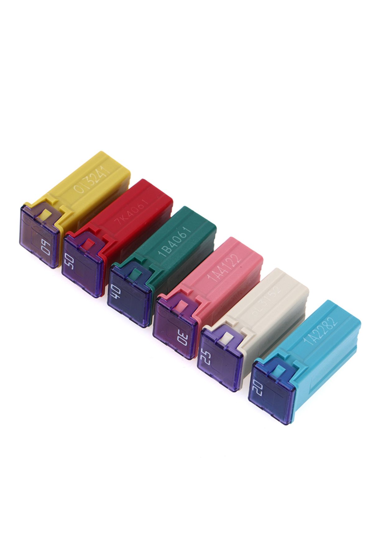 Choice-Mini Square Fuse 32V 20A 25A 30A 40A 50A60A Automotive Car Fuse With Plastic Box 6