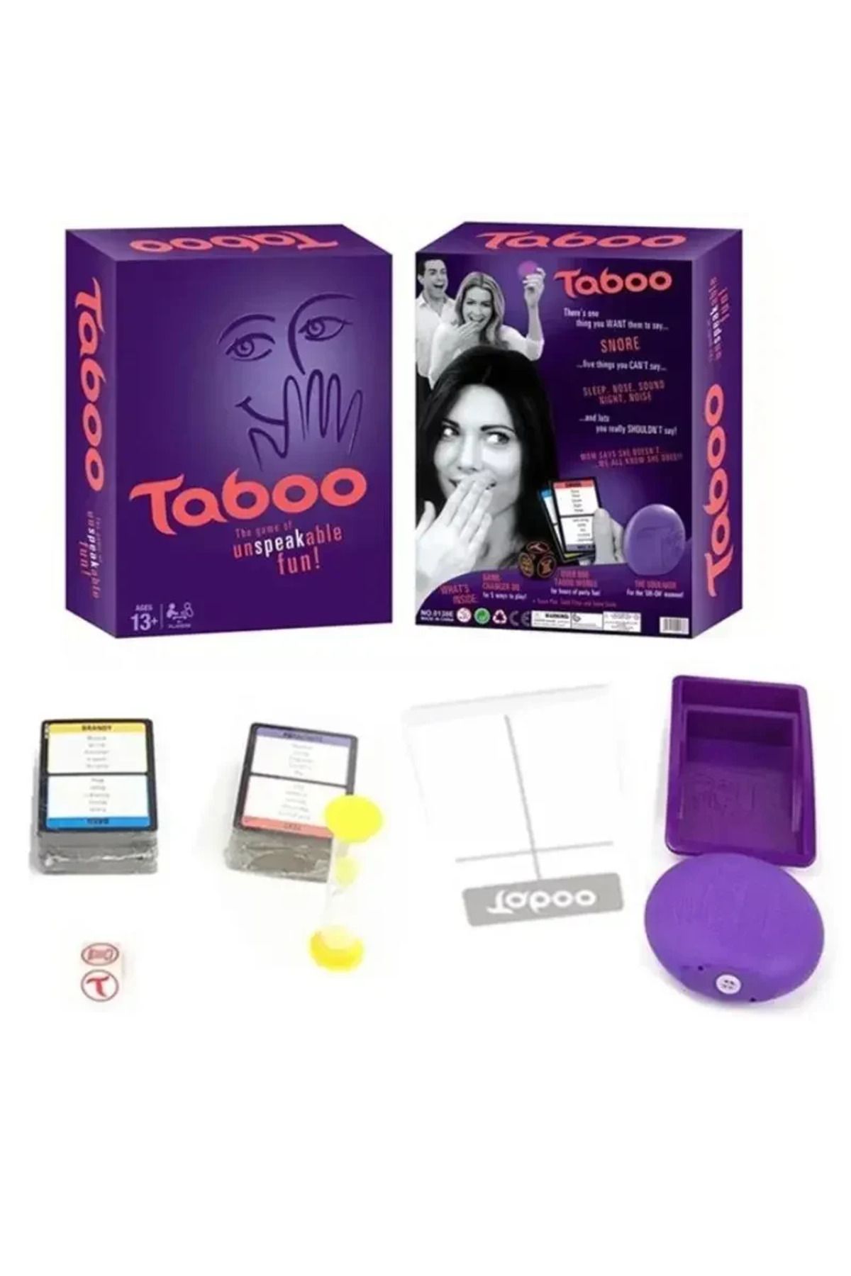 Choice-New Classic Taboo Card Game Board Game Fun Finding Words Board Game Party Family Interactive Game... 7
