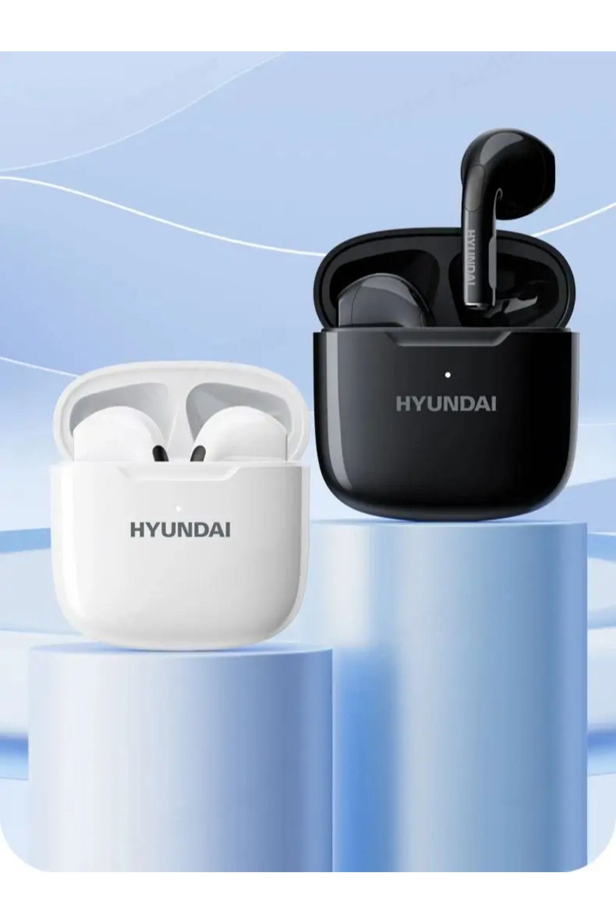 Choice-Wireless HYUNDAI HY-T02 Bluetooth 5.3 TWS Earphones Gaming Sports Waterproof Earbud Built-... 8