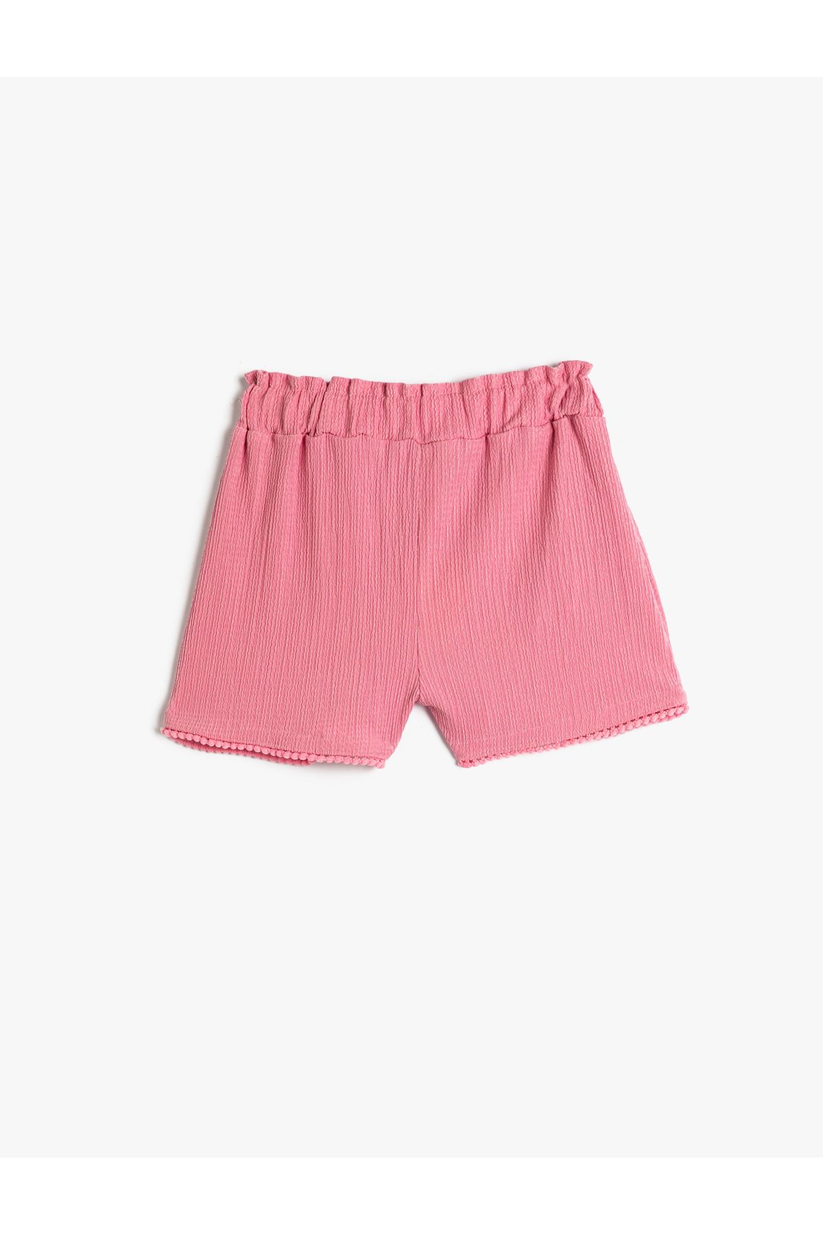 Koton-Shorts Waist Elastic Drawstring Textured 1
