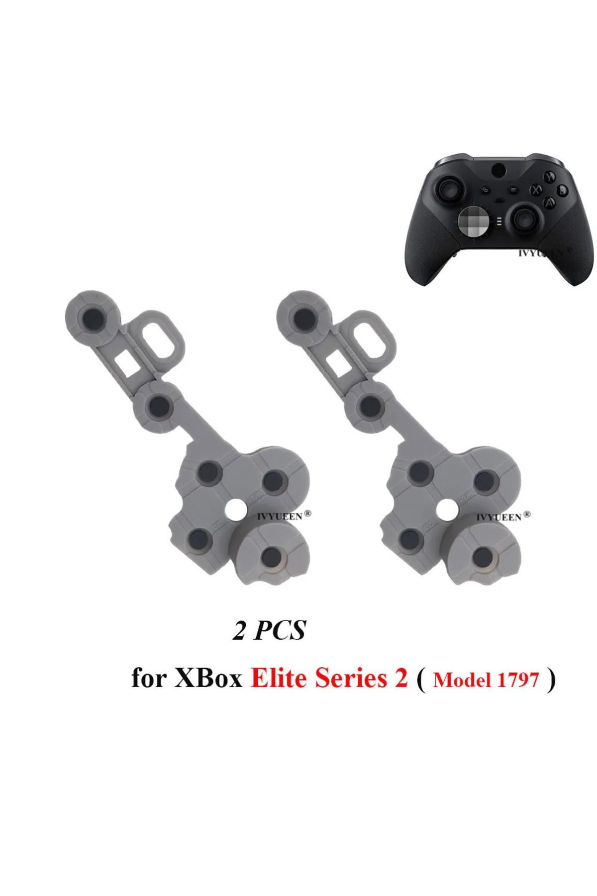 Choice-2 PCS Conductive Rubber for Microsoft XBox One Series X S Elite 2 Controller Original D-pad ABXY ... 6