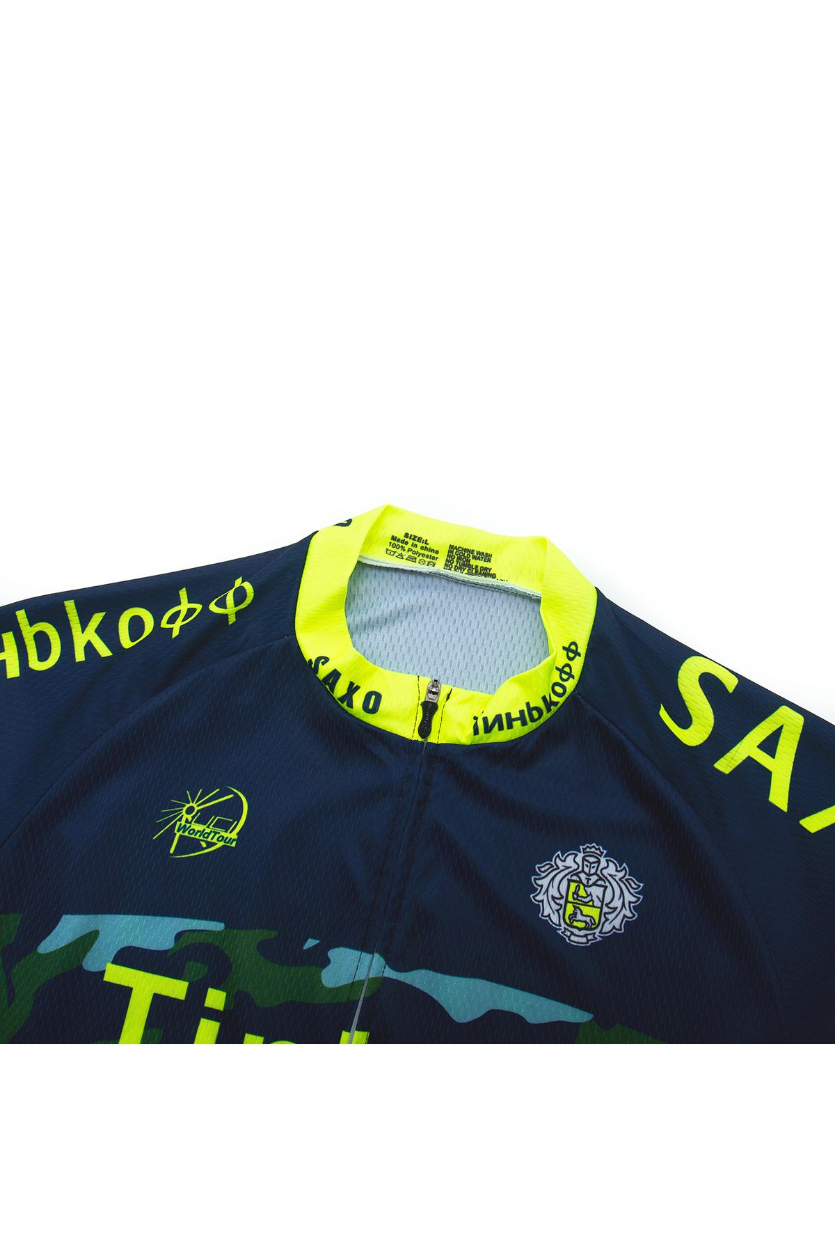 Choice-Saxo Bank Tinkoff TEAM Cycling Sets Triathlon Bicycle Clothing Breathable Anti-UV Mountain Cyclin... 5