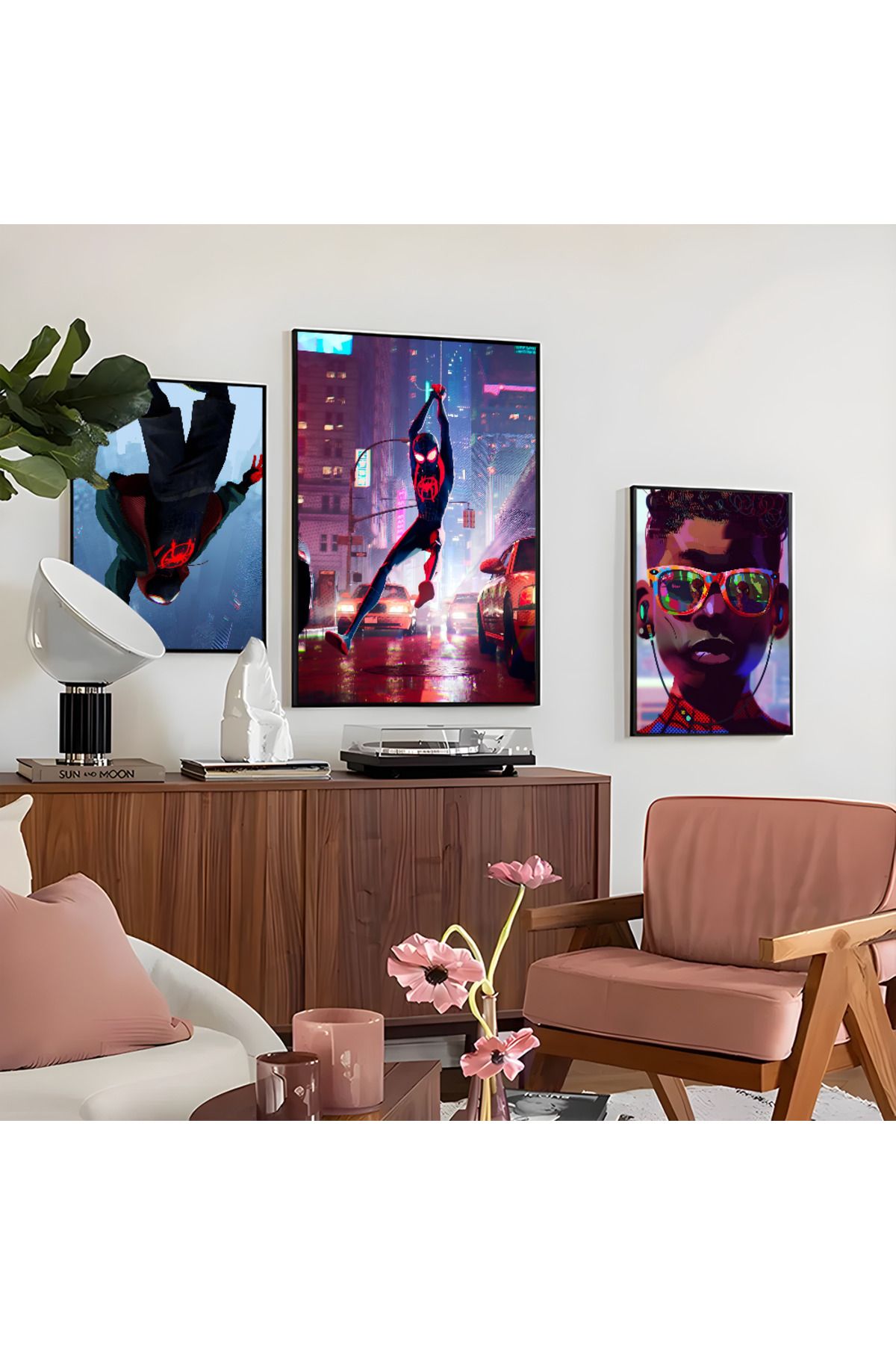 Potdemiel-1pc Hot PosterM-Miles Morales Poster HD Posters Home Room Bar Cafe Decor Art Wall Painting Picture 4