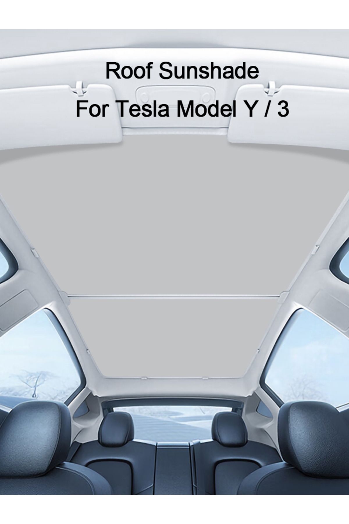 Choice-لطراز Tesla 3 Y 2019-2023، سقف زجاجي للسيارة، فتحة سقف، فتحة سقف أمامية وخلفية، حاجب شمس مضاد للأشعة فوق البنفسجية... 8