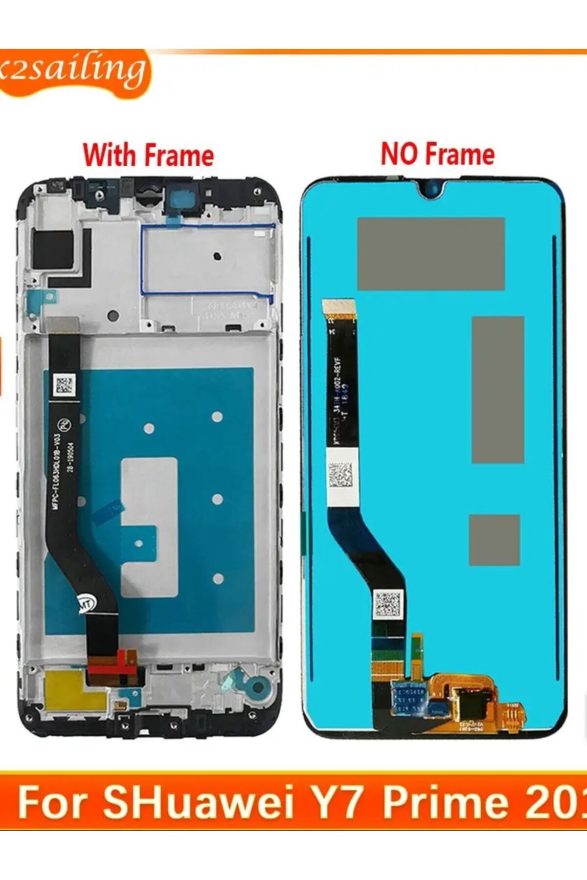Choice-6.26" LCD For Huawei Y7 2019 DUB-LX3 DUB-L23 DUB-LX1 Y7 Prime 2019 Display Touch Screen Sensor Re... 7
