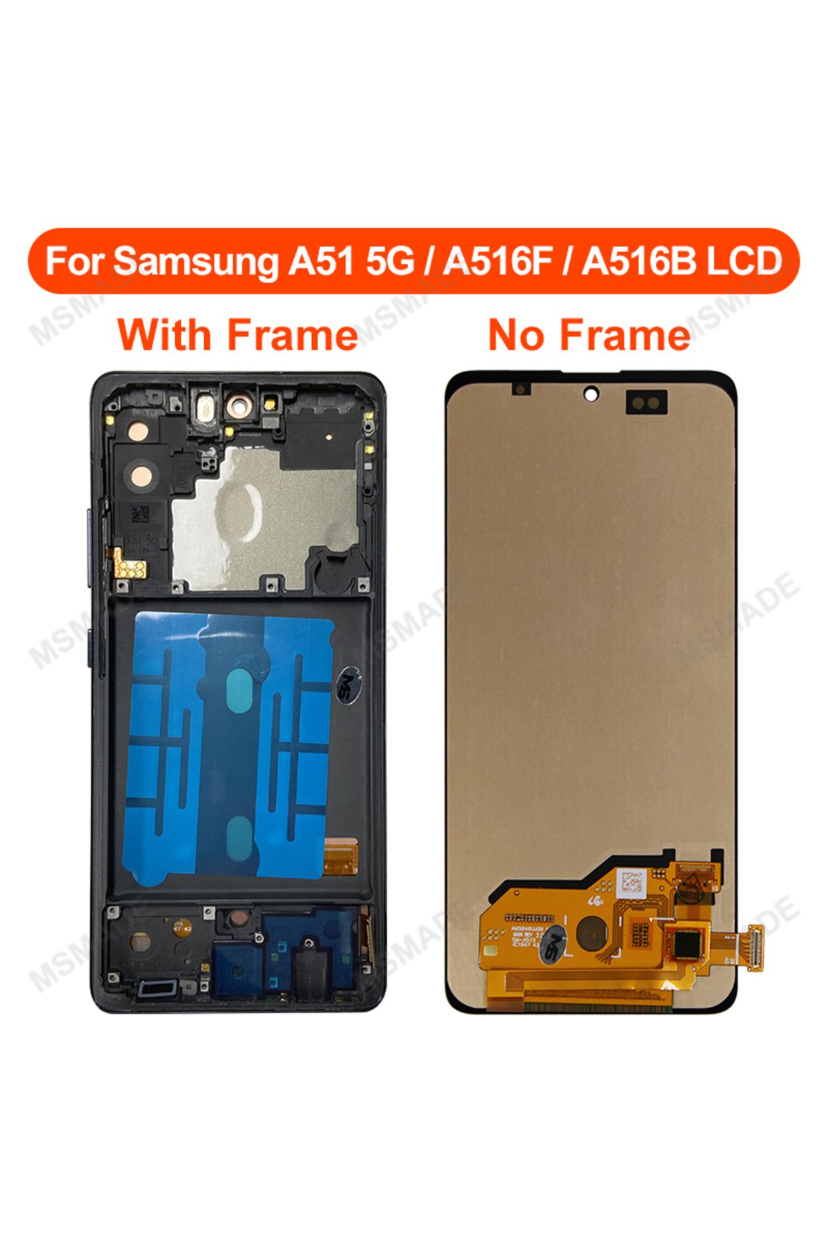 MSMADE-AMOLED For Samsung Galaxy A51 4G LCD SM-A515F/DST SM-A515F/DSM Display Touch Screen Replace For S... 7
