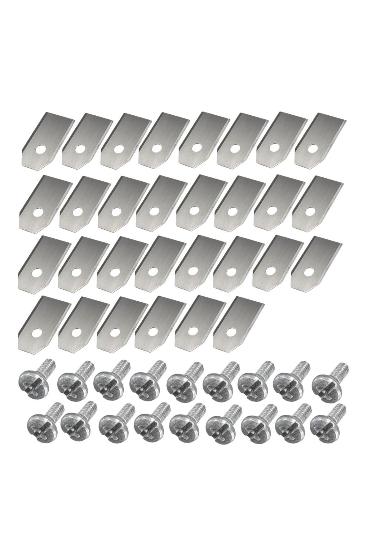Choice-30PCS Trimmer Blade Lawn Mower Grass Replacement Trimmer Cutter Piece For Husqvarna Automower/Gar... 1