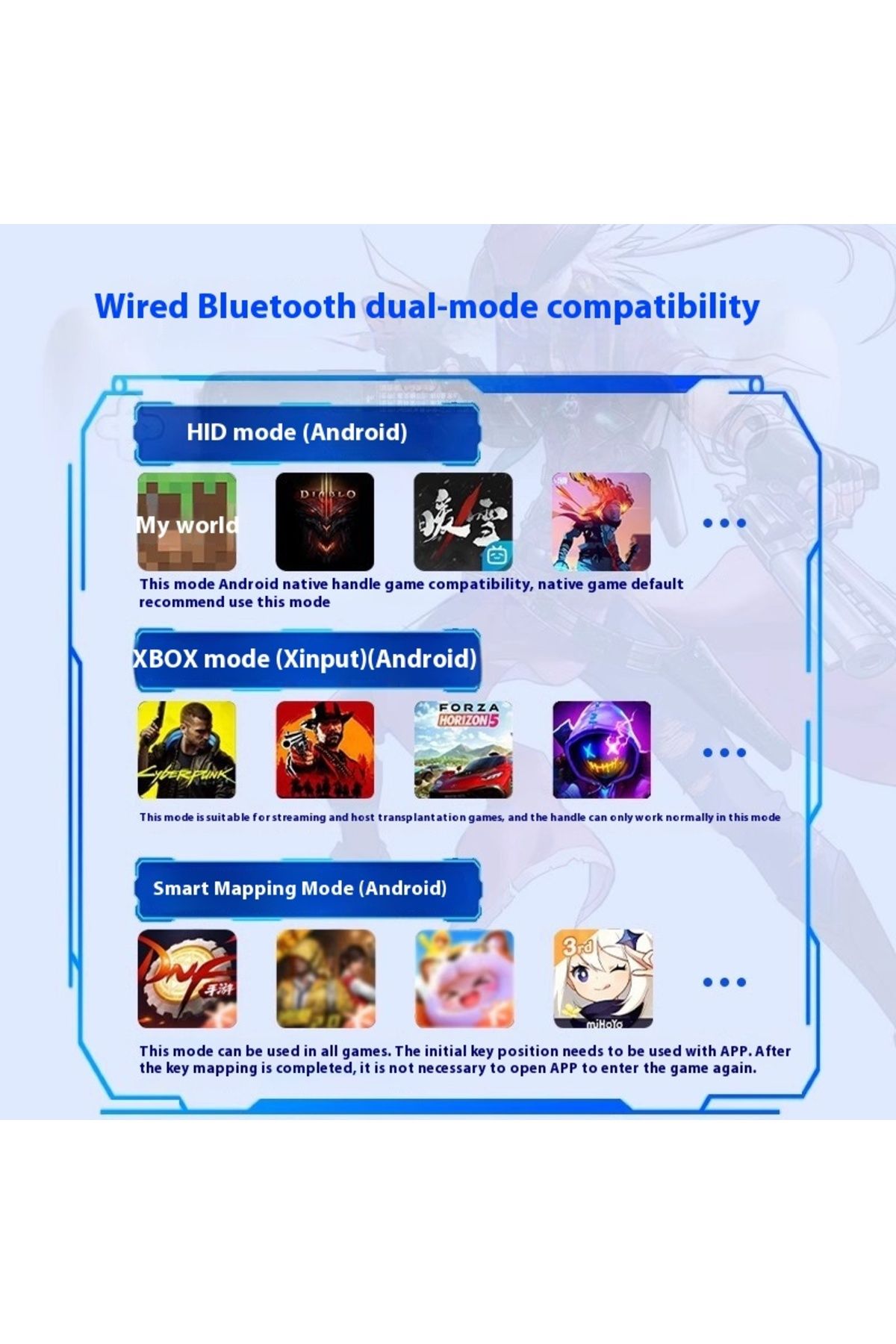 Choice-Memo Dual Stretching Handle S3 Dual Mode Mobile Version Tablet Type-C Interface Hall Trigger Joys... 7