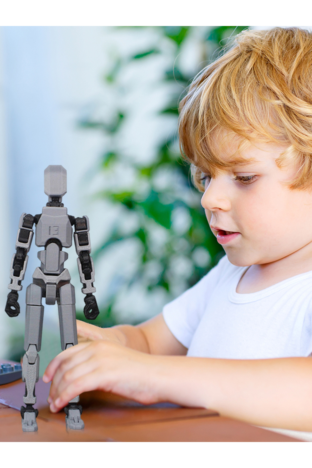 Choice-Multi-Jointed Movable Shape Shift Robot 3D Printed Mannequin Dummy 13 Action Figures Toys Kids Ad... 8