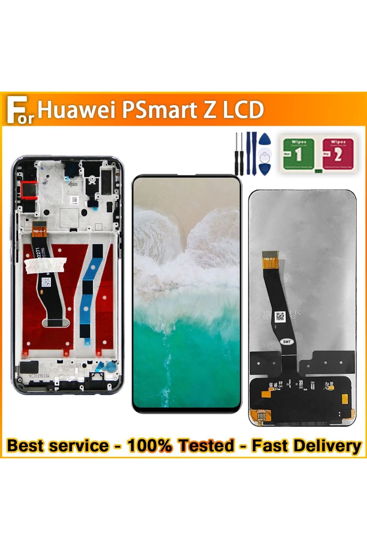 Choice-6.59" LCD For Huawei P Smart Z LCD Display Touch Screen Digitizer Assembly For Huawei Y9 Prime 20... 2