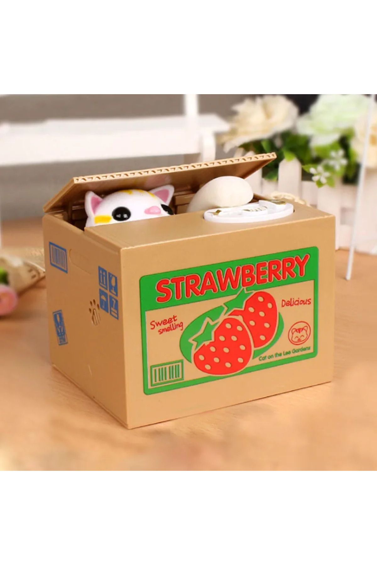 Choice-Cat Panda Stealing Coin Money Boxes Automatic Coin Piggy Bank Money Saving Box Coins Storage Box ... 7