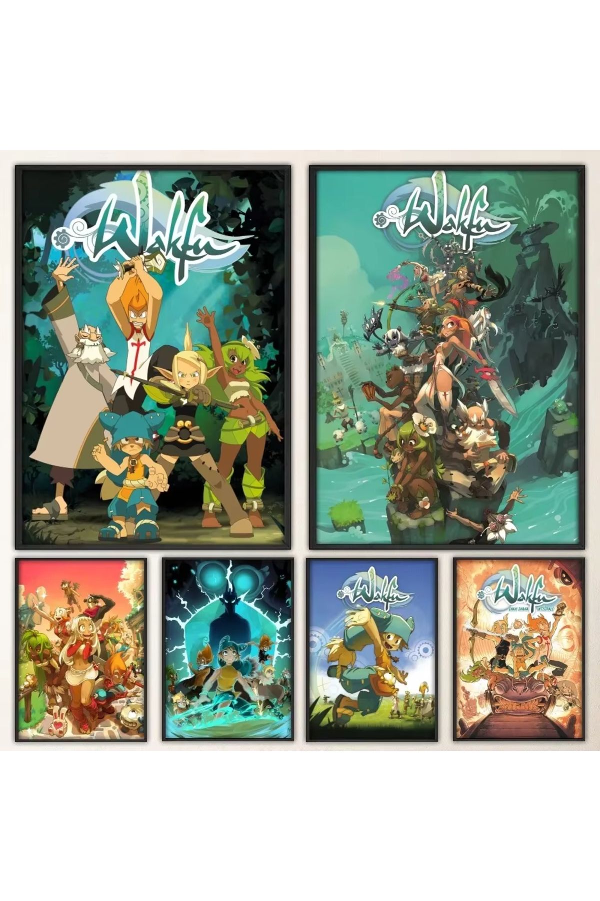Choice-Game W-Wakfu Cool Poster Prints Poster Wall Painting Bedroom Living Room Wall Bar Restaurant Sticker 8