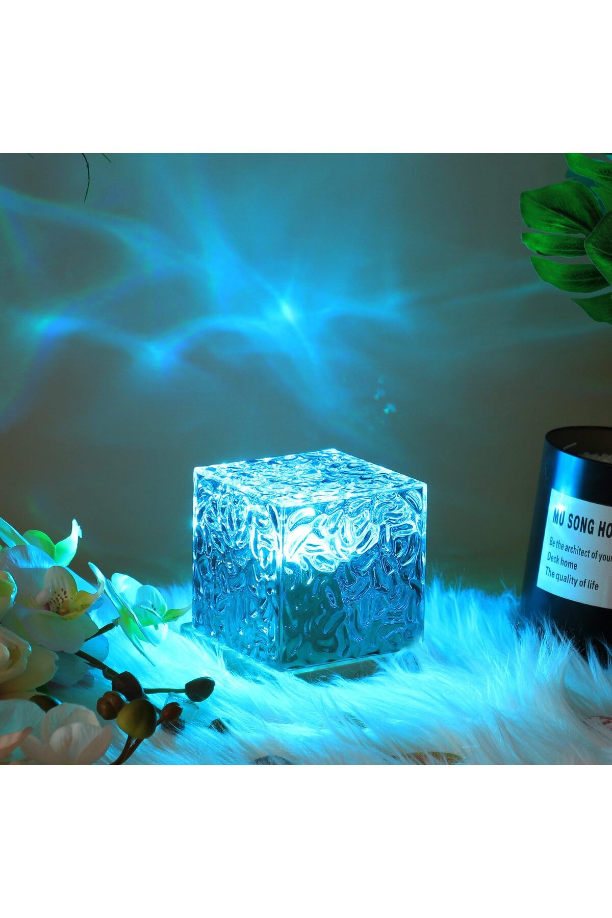 Choice-Ocean Wave Projector Light 16 Colors Midnight Aura Lamp with Touch Control Aurora Glow Lamp for H... 5