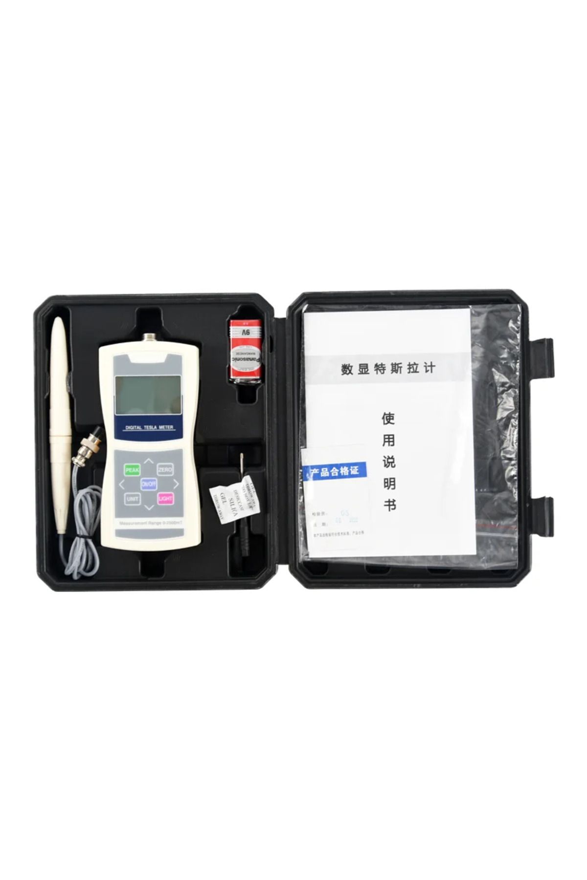 Choice-Digital Tesla Meter 1%/2%/5% Accuracy 0-2400mT  Permanent Magnet Gauss  Handheld Magnetic Flux Su... 4