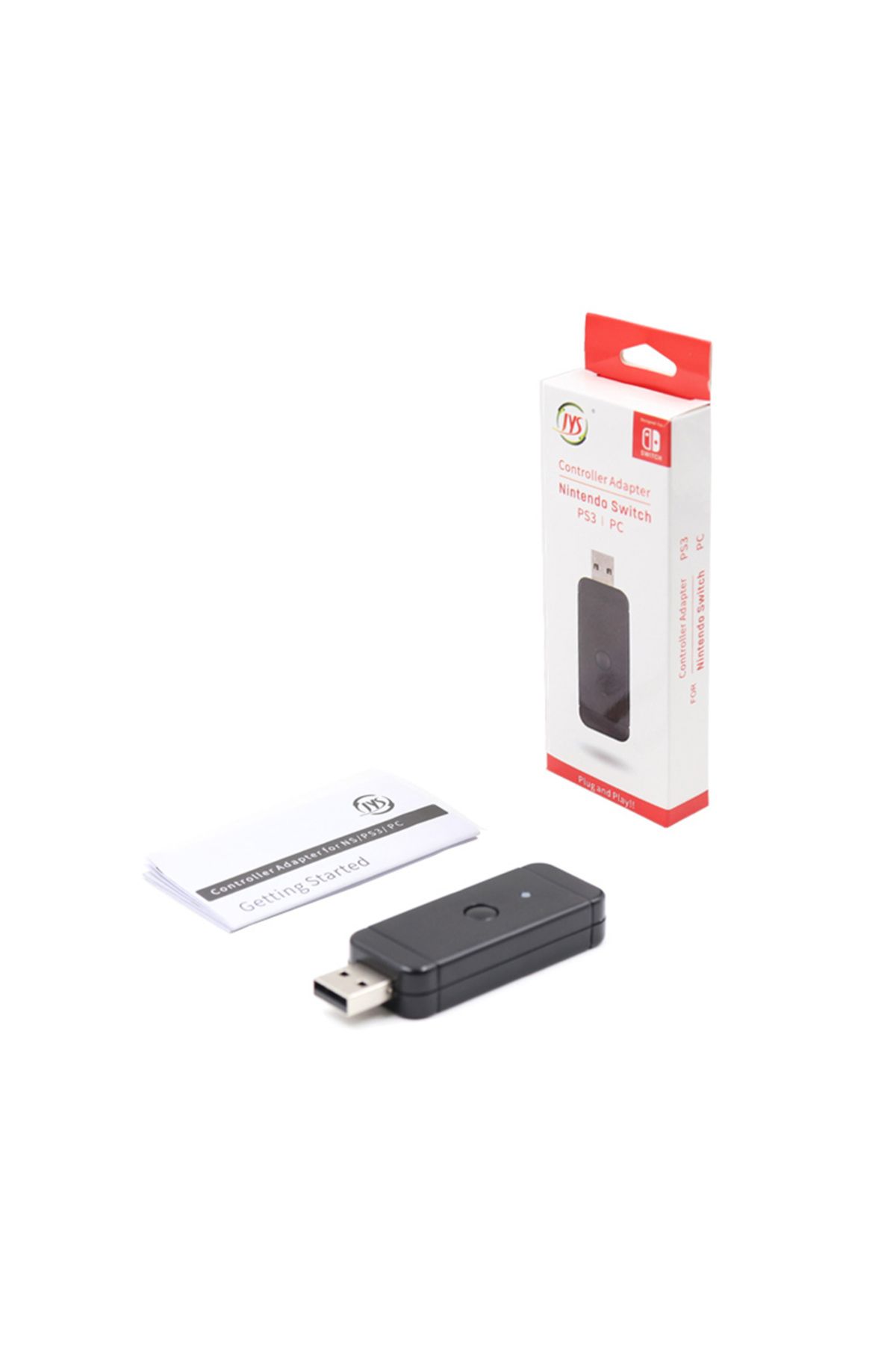 ALLOYSEED-Wireless Wired Controller Gamepad Converter USB Adapter for Nintendo Switch NS For PS3 PS4 Xbox 3... 7