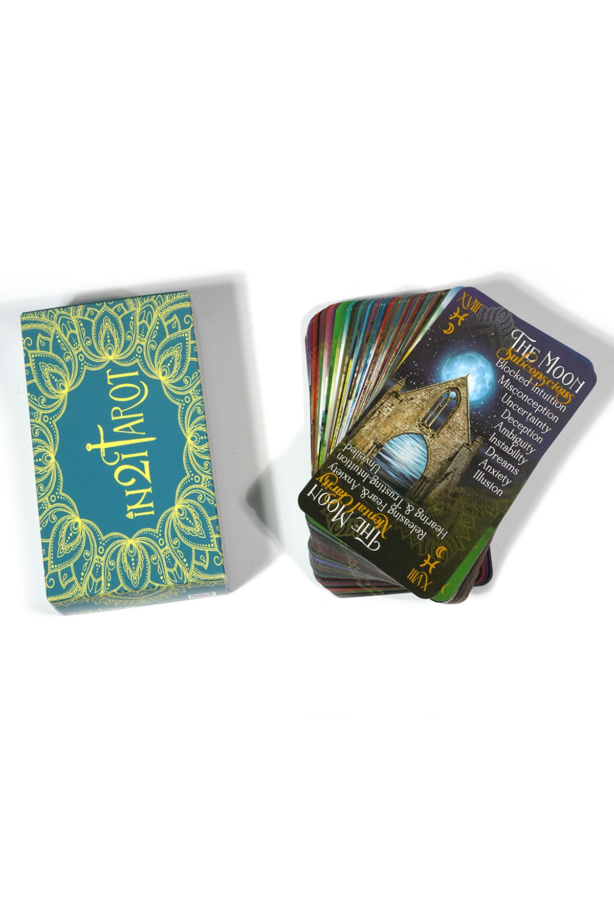 Choice-iN2IT Tarot Deck with Keywords 78 Tarot Cards Oracle Cards Tarot Card Deck For Beginners Learning... 3