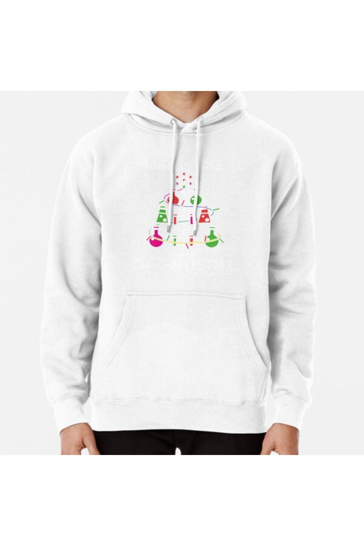 Hvit Stein Chemistree - Hanorac Imprimat Kimyeçi Daily My Love Unisex - XL