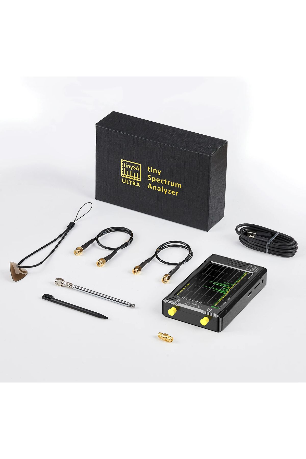 SeeSii-New Original TinySA ULTRA Handheld Tiny Spectrum Analyzer TinySA 4 Inch Touch Screen Build in Bat... 7