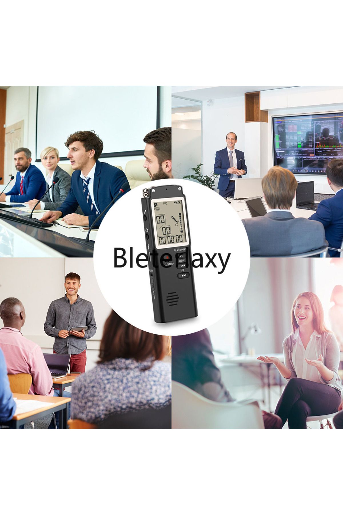 Choice-Digital Voice Recorder Mini Spy USB Professional Dictaphone Audio Recording With WAV,MP3 Player G... 6