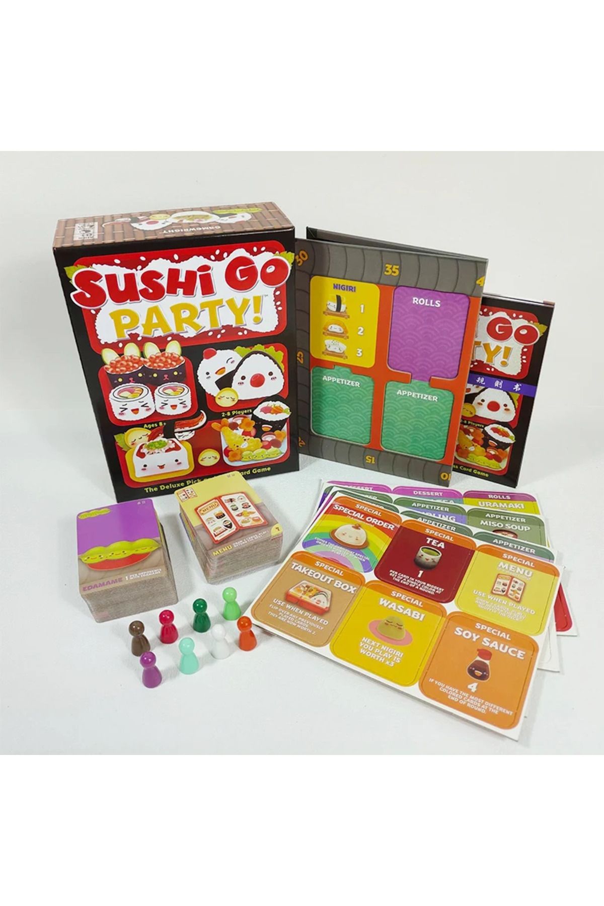 Choice-Sushi Go Party! /Sushi Roll / Sushi Go - The Pick and Pass Card Game with More Variety and Strategy 3