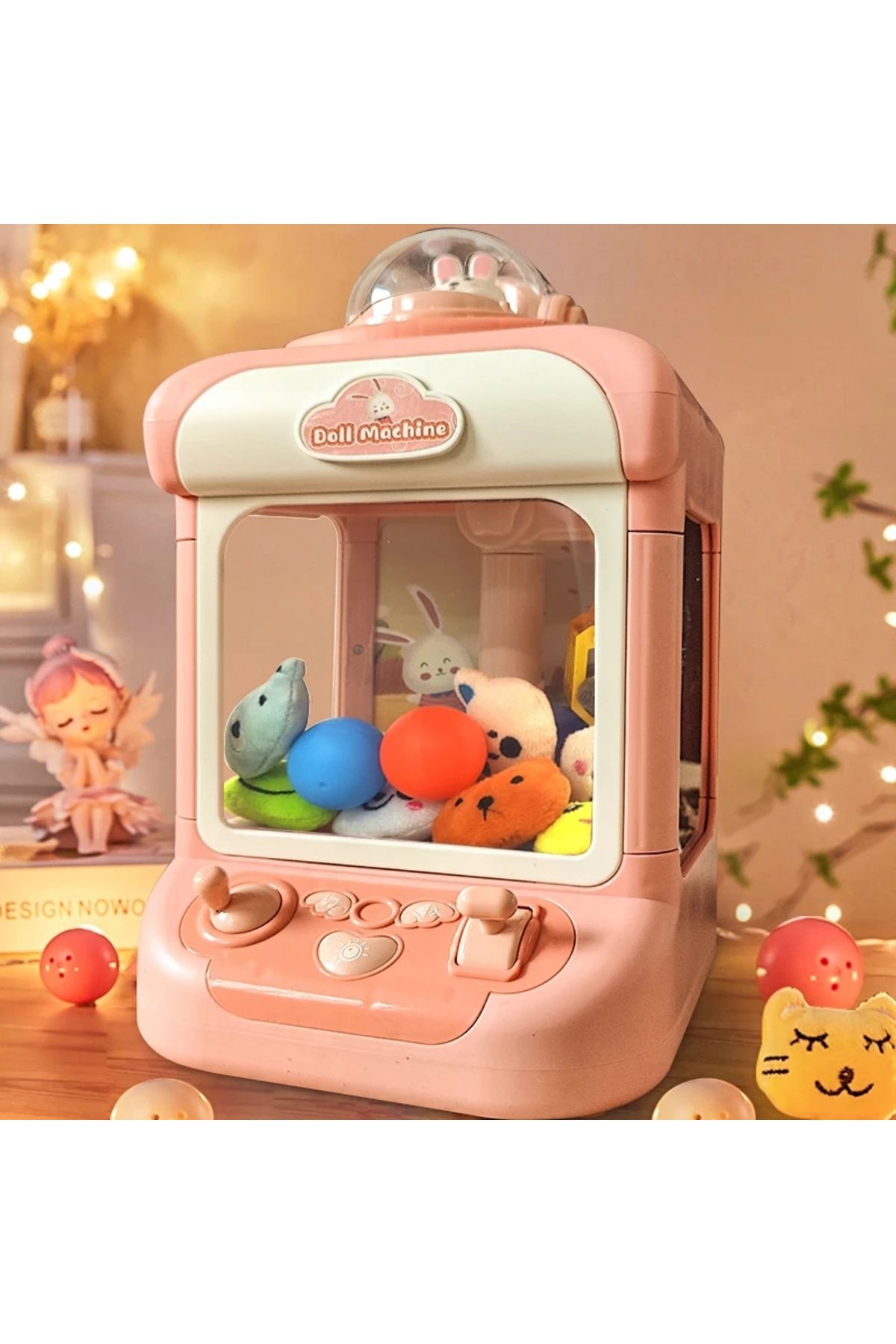Choice-Automatic Claw Machine Doll Machine Children Operated Play Game Music Mini Claw Catch Toy Small C... 4