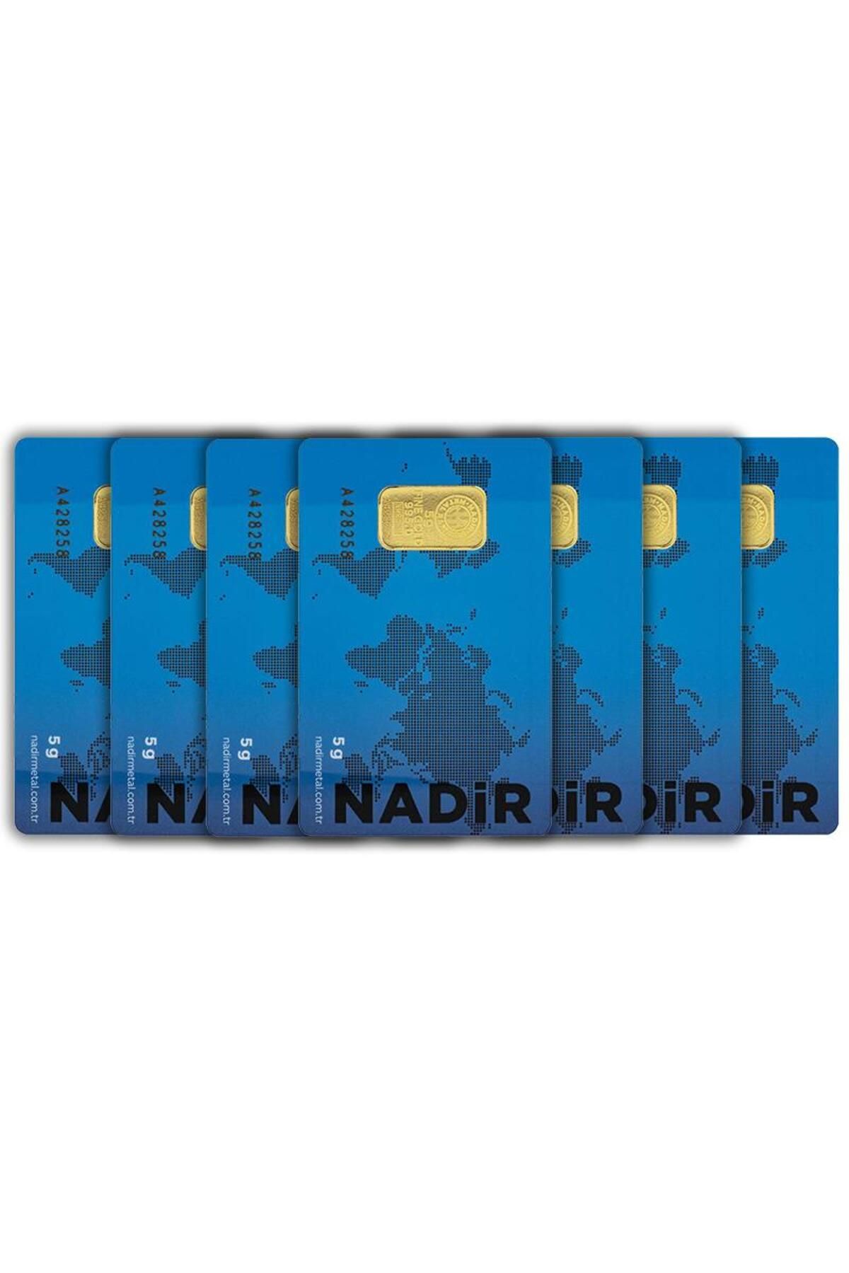 Nadir Gold RimaGold 7 Adet 5 gr 24 Ayar NadirGold Gram Altın