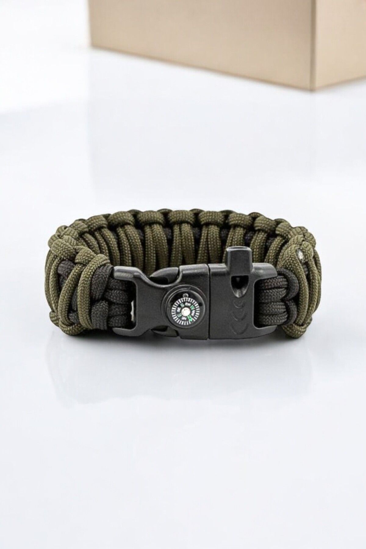 Gorgeous King Cobra Paracord Çok Amaçlı 5'i 1 Arada Bileklik