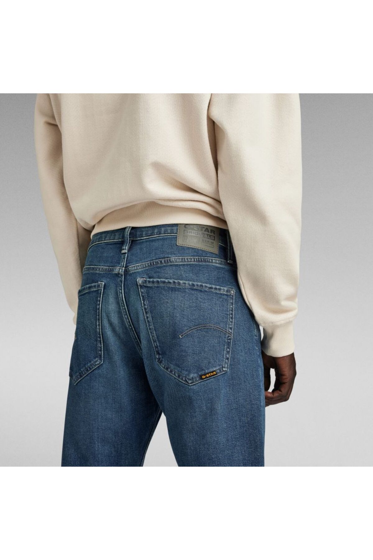 شلوار جین آبی مردانه G STAR RAW موزا مستقیم G-STAR RAW