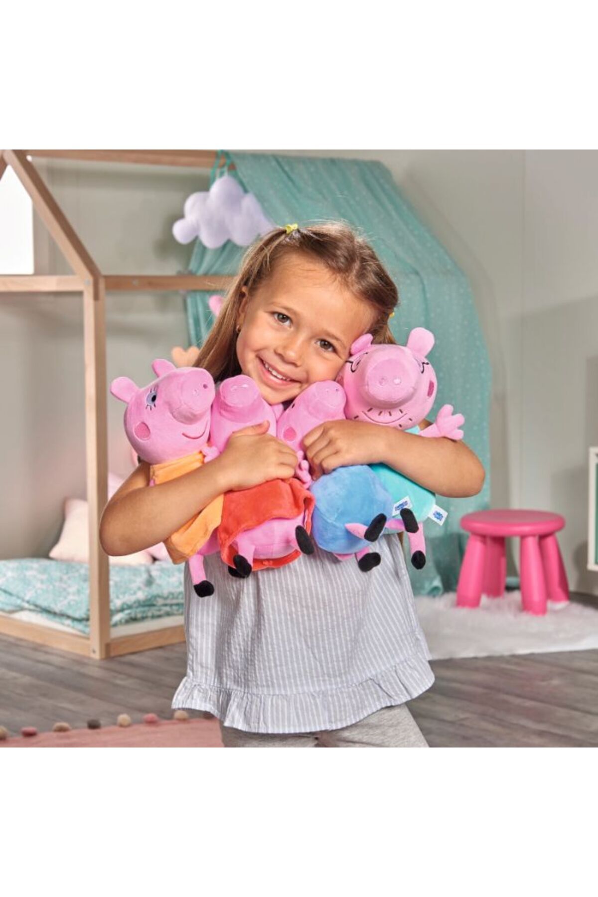 Peppa Pig-Daddy Pig Plush Family 4