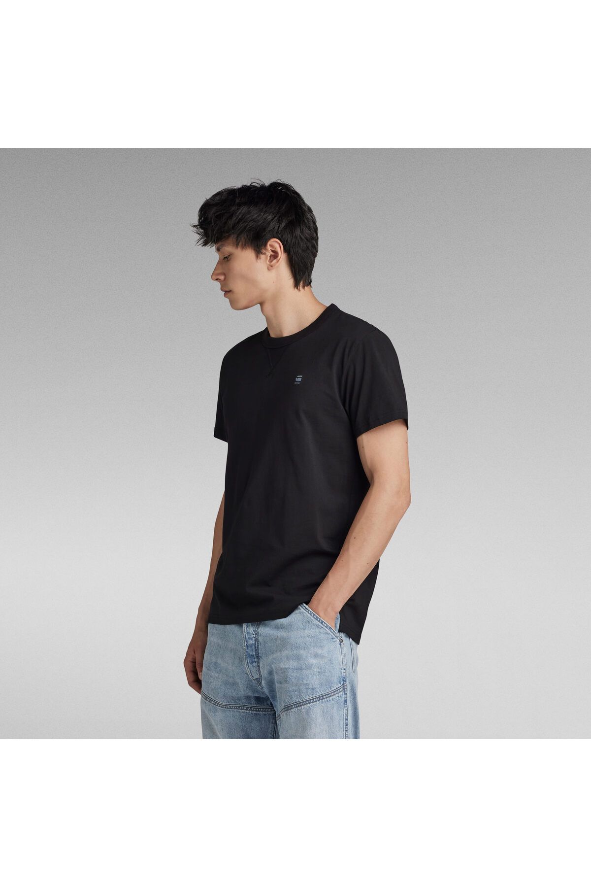 تی شرت مشکی مردانه G STAR RAW توری اورجینال G-STAR RAW