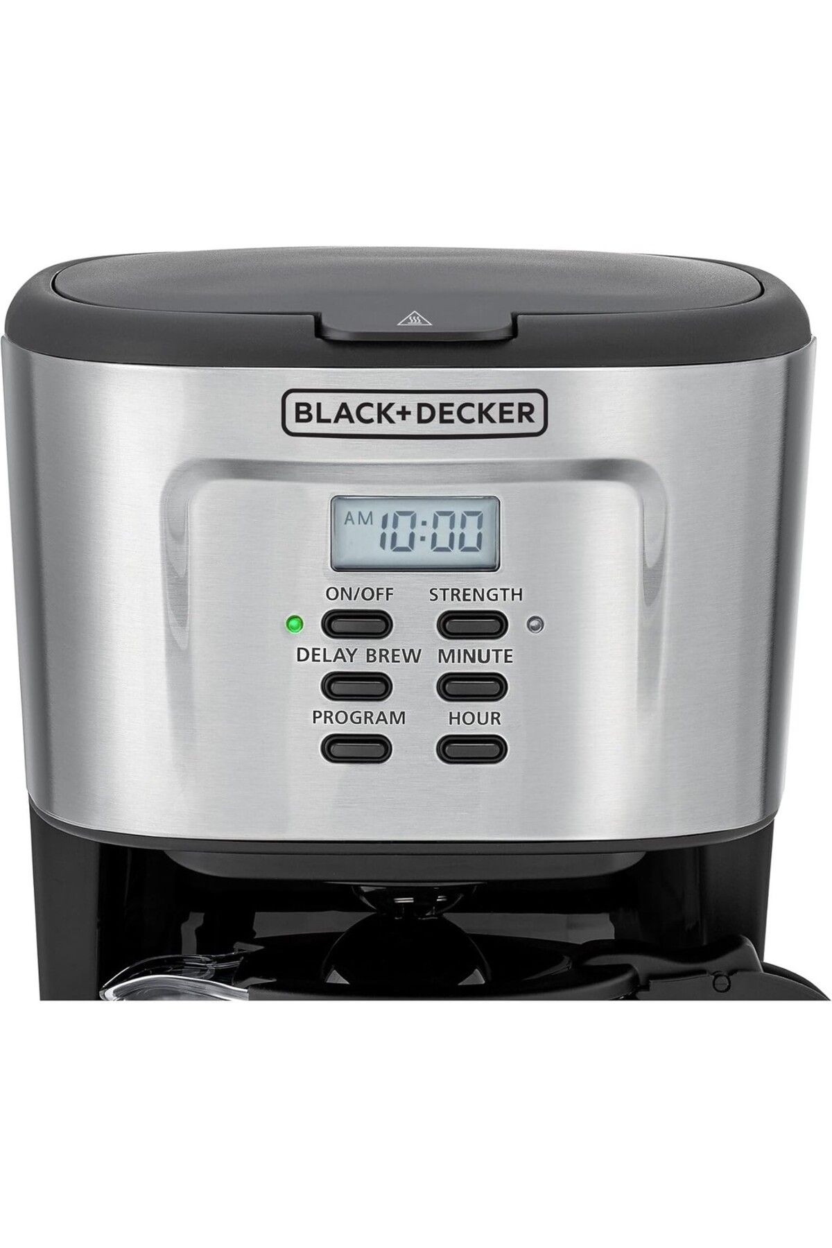 Black&Decker-900W Programmable Coffee Maker - 12 Cups, 1.5L Glass Carafe, Digital Lcd Display 2