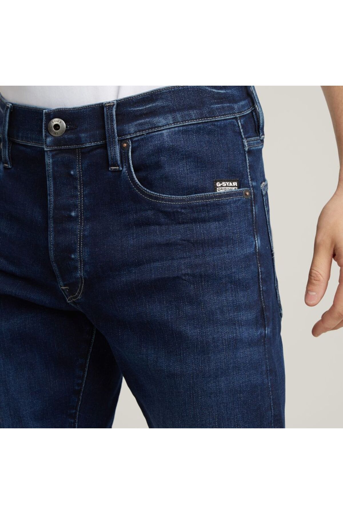 شلوار جین مردانه 3301 باریک اورجینال G-STAR RAW