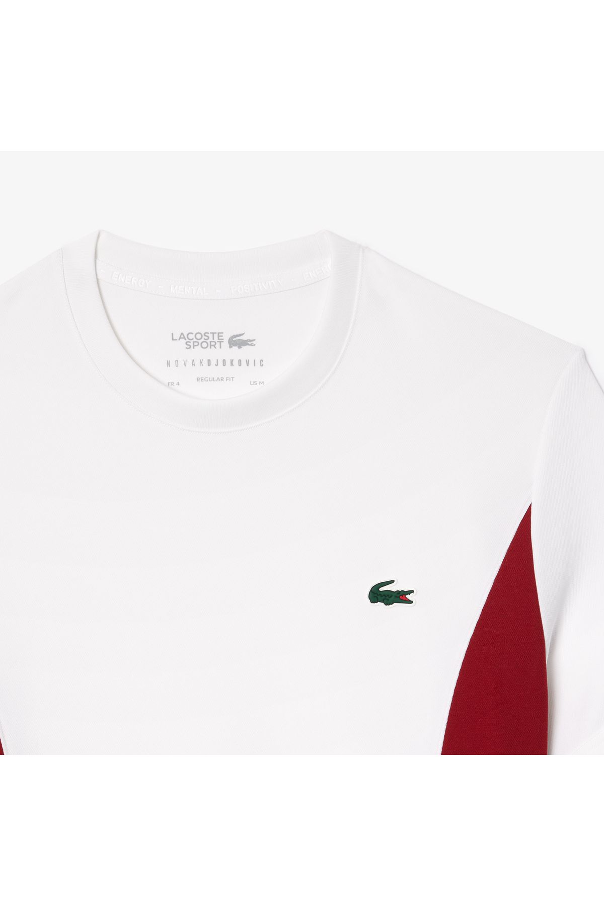 T shirt lacoste blanc online