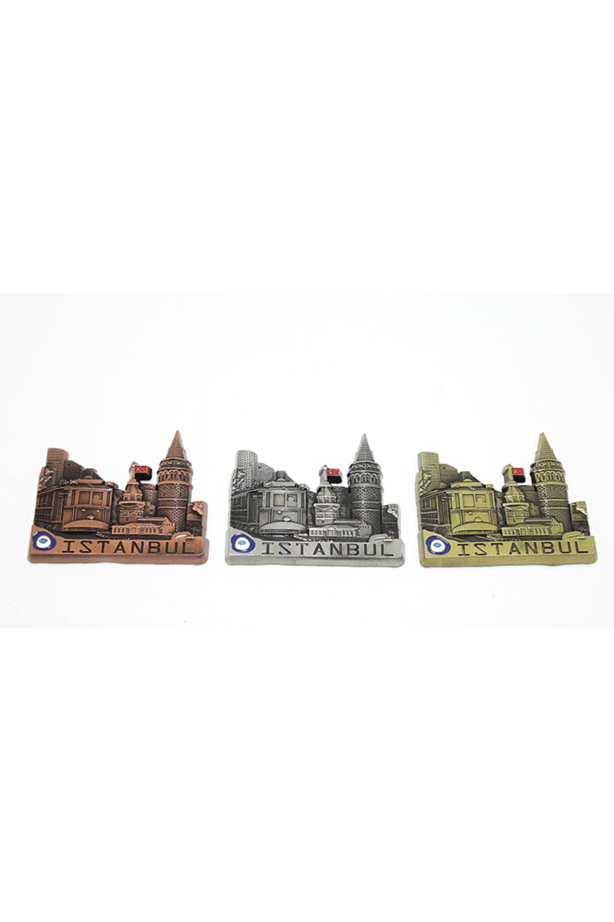 Vivesta Shop Metal İstanbul Temalı Yöresel Magnet