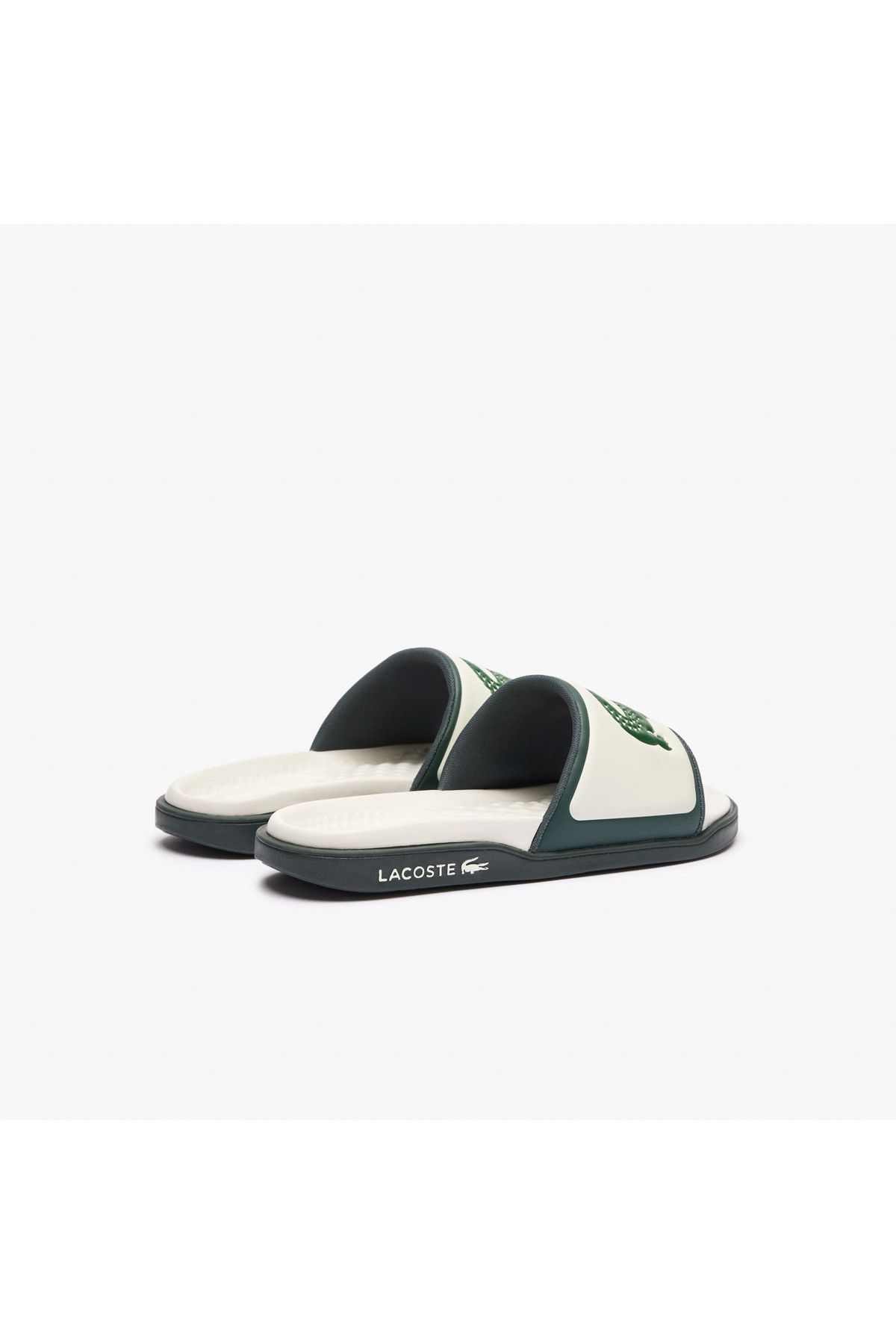 دمپایی سفید مردانه به اسلاید سرو کنید Lacoste