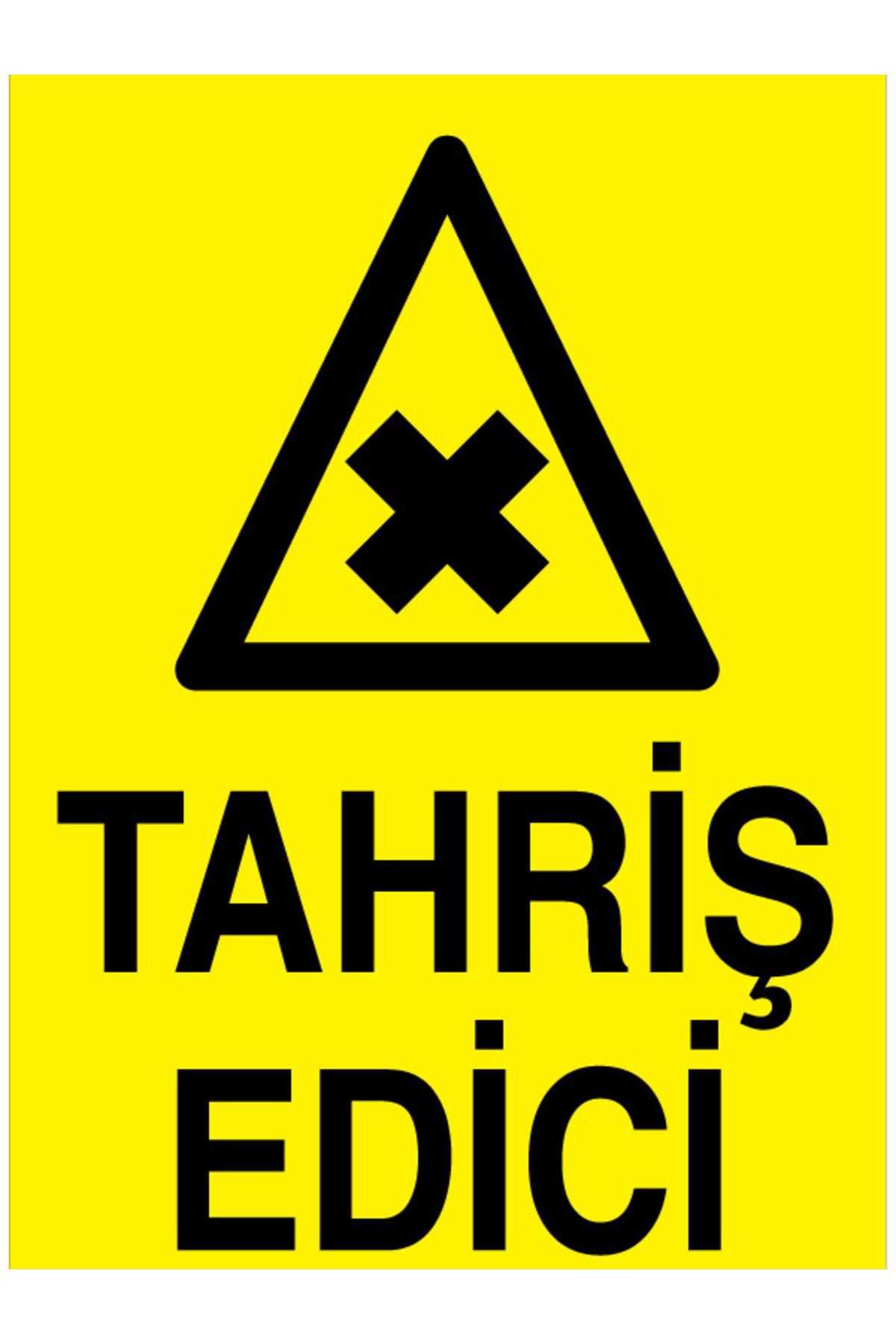 Uytab Tahriş Edici Uyarı Tabelası - 20x30 Alüminyum Kompozit Panel - TM8
