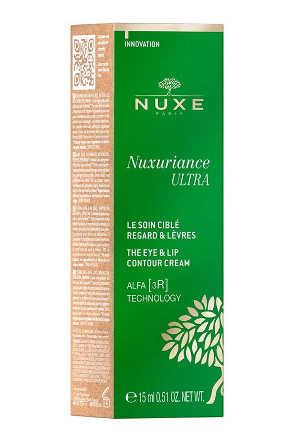 Nuxe Crow's Foot Wrinkles,Frown Lines and Anti-Aging Eye Care Cream-15 ml Demb.1425