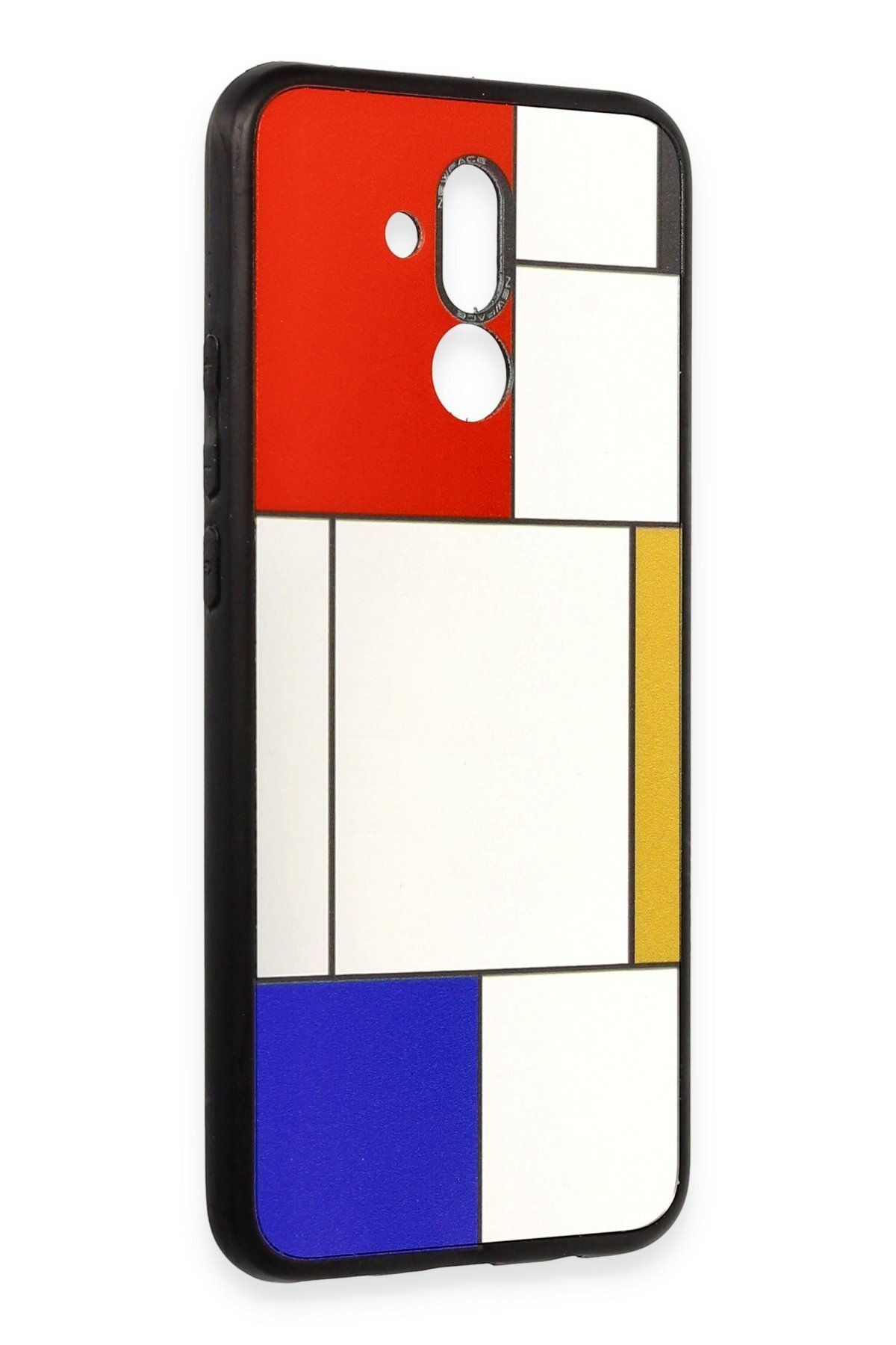 NewFace Huawei Mate 20 Lite Kılıf Mirror Desenli Kapak - Mirror - 9 GLSTD