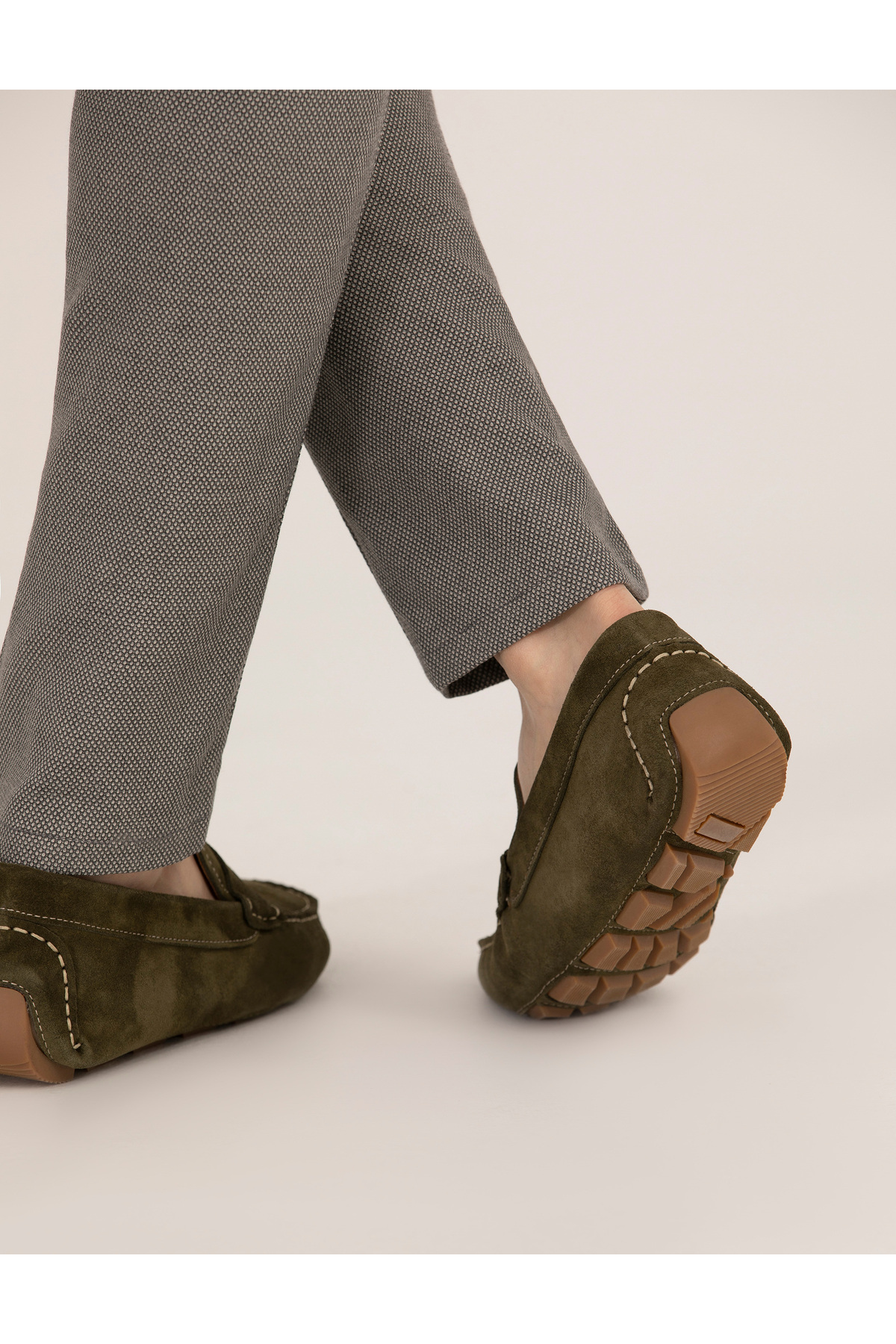 Pierre Cardin Haki %100 Deri Loafer Ayakkabı 50267874-VR027 görsel 2