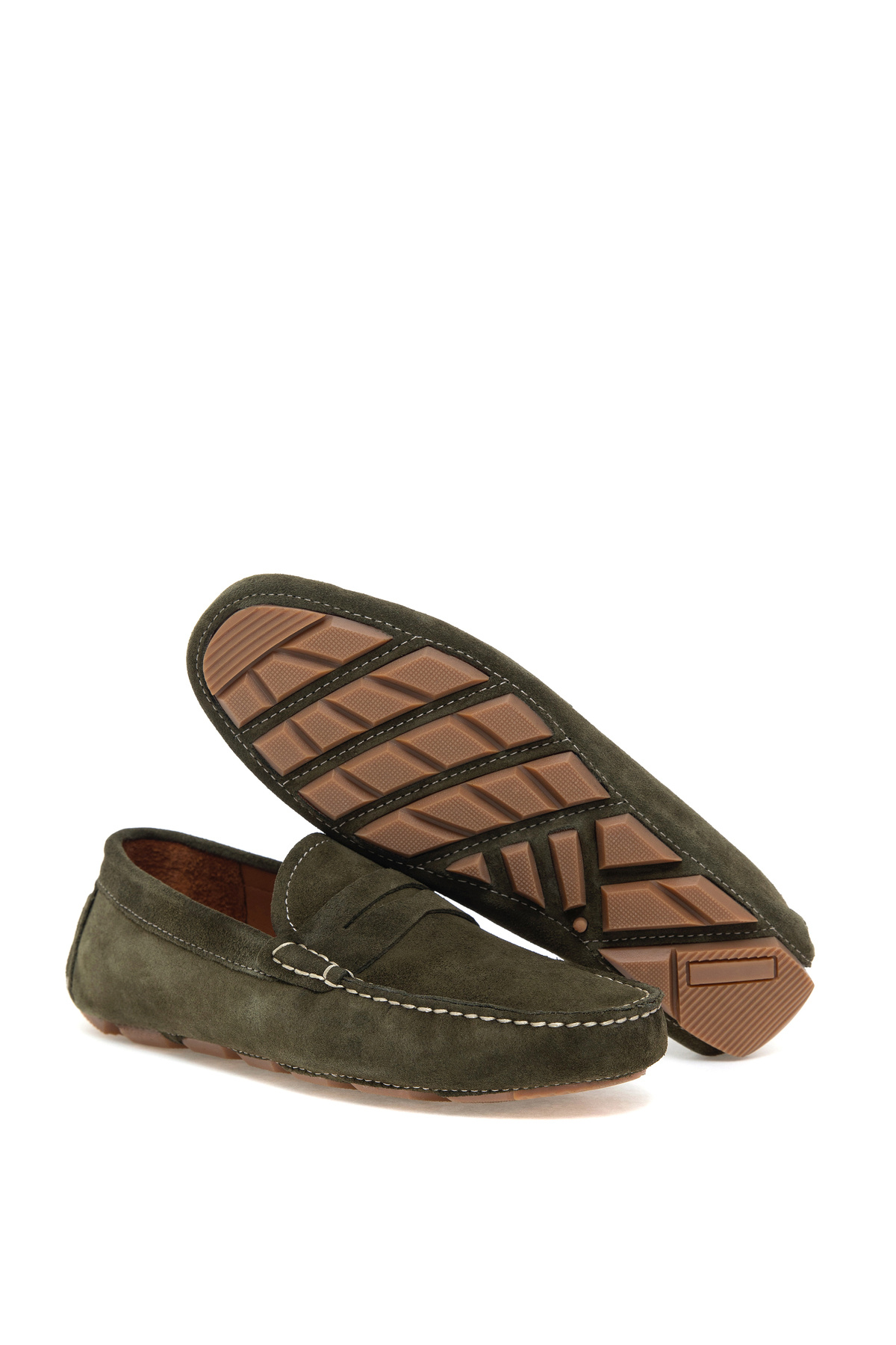 Pierre Cardin Haki %100 Deri Loafer Ayakkabı 50267874-VR027 görsel 6