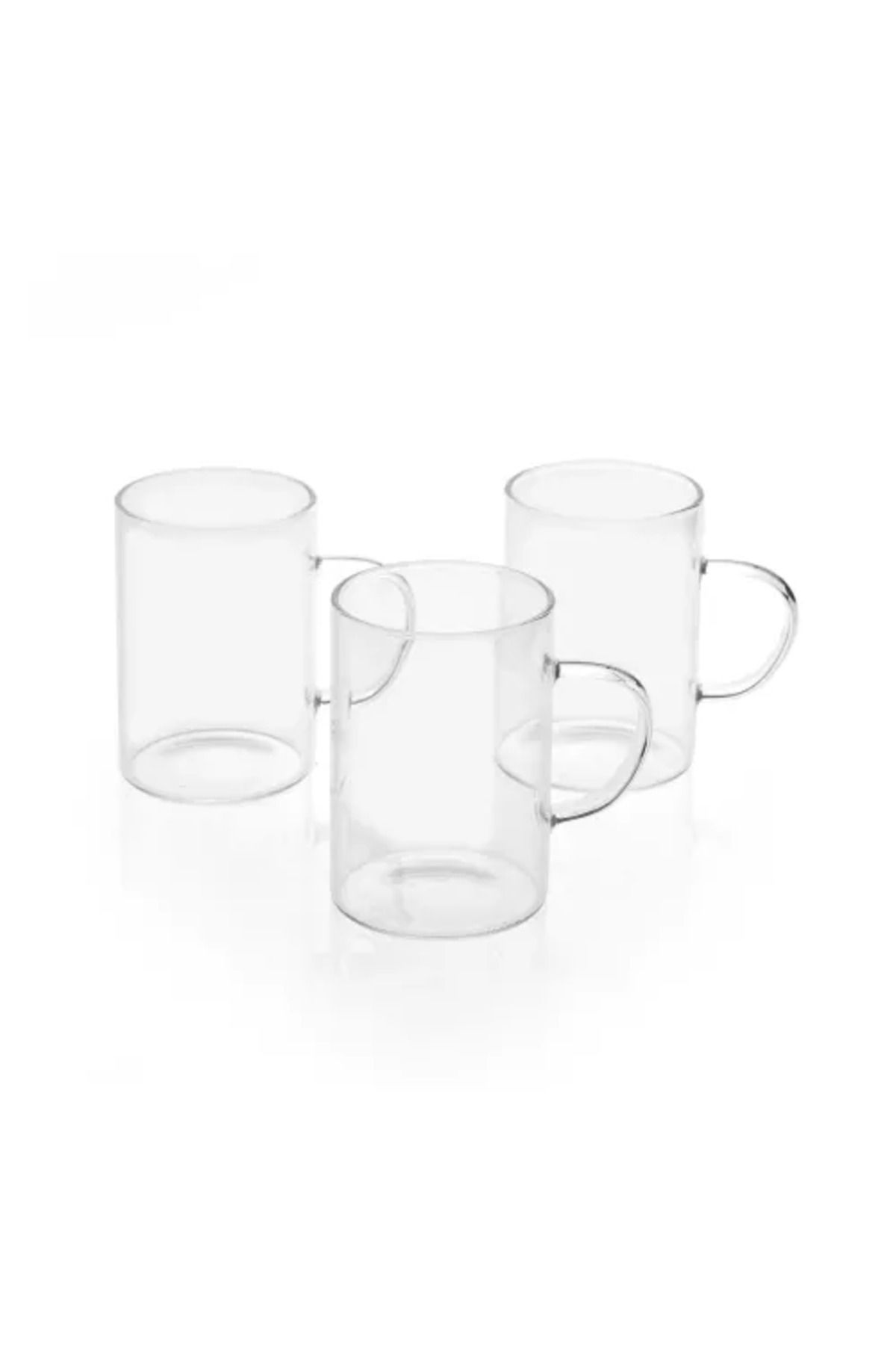 OZCMAX-Decohandy 3-Piece Glass Mug 200 ml (Cf) 4