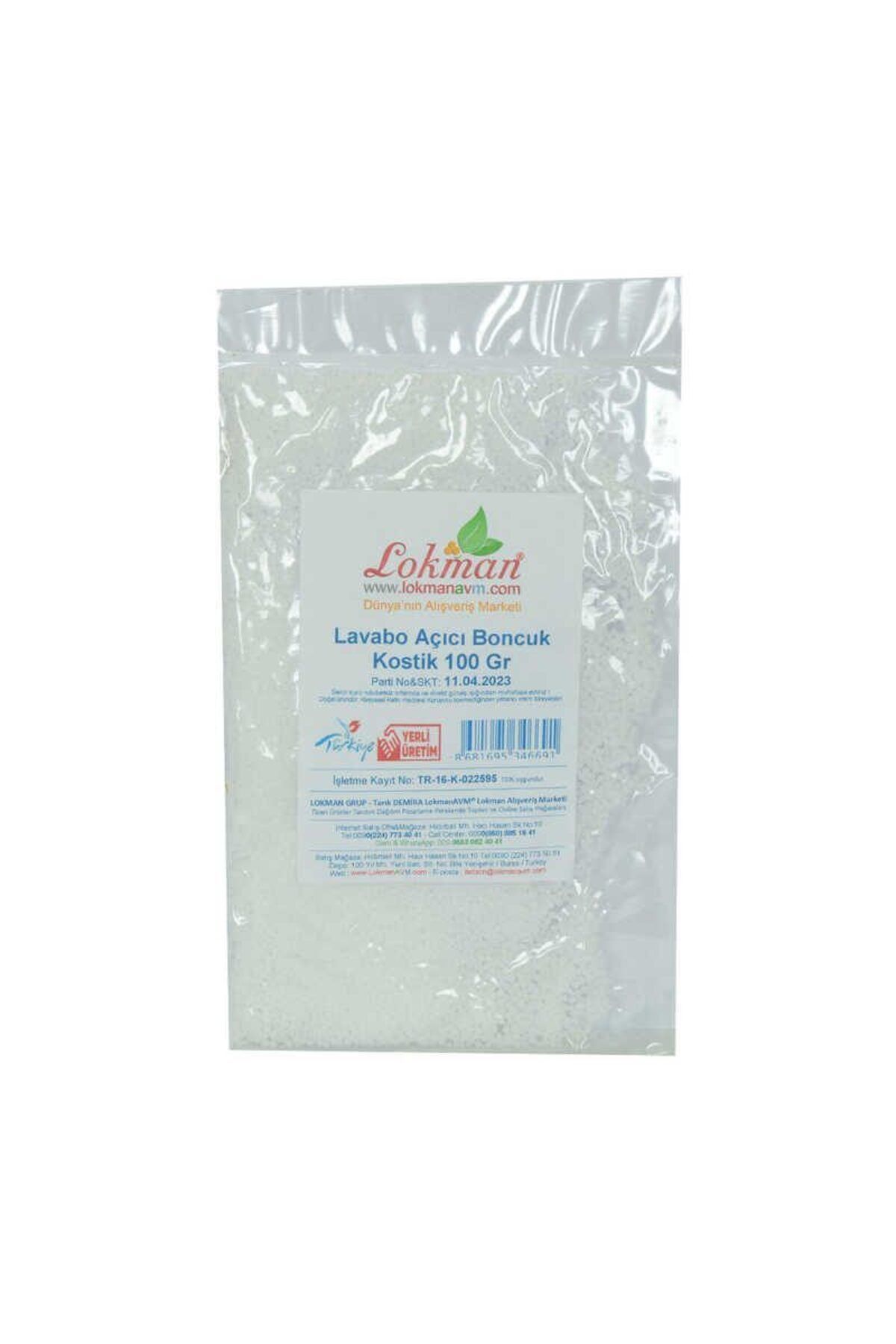 Kareem Lisinya214 Lavabo Açıcı Boncuk Kostik 100 Gr Paket - 334026-1453