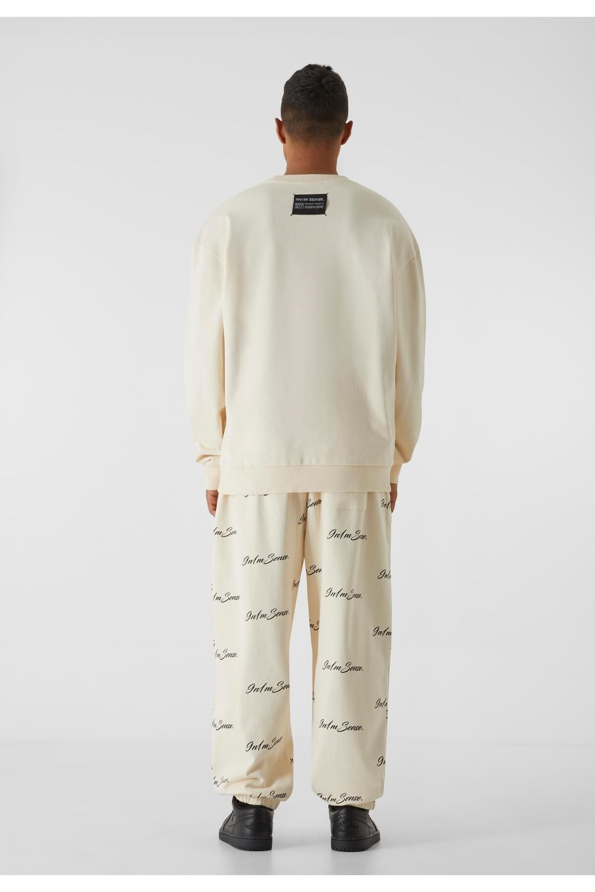 9N1M SENSE-Sense AOP Logo-Sweat Pants 7