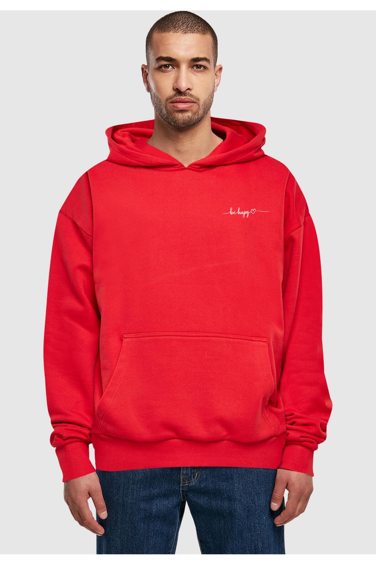 Merchcode-Be Happy Ultra Heavy Hoody 3